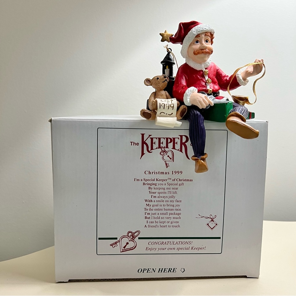 Like New Vintage Shenandoah The Keeper of Christmas 1999 Collectors Keepsakes